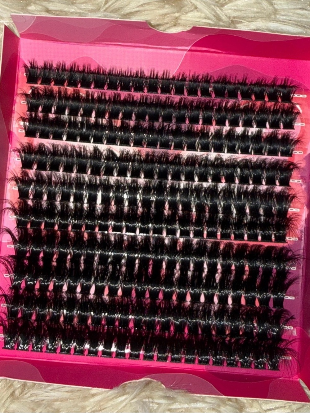 Magnetic False Eyelash Clusters - Black
